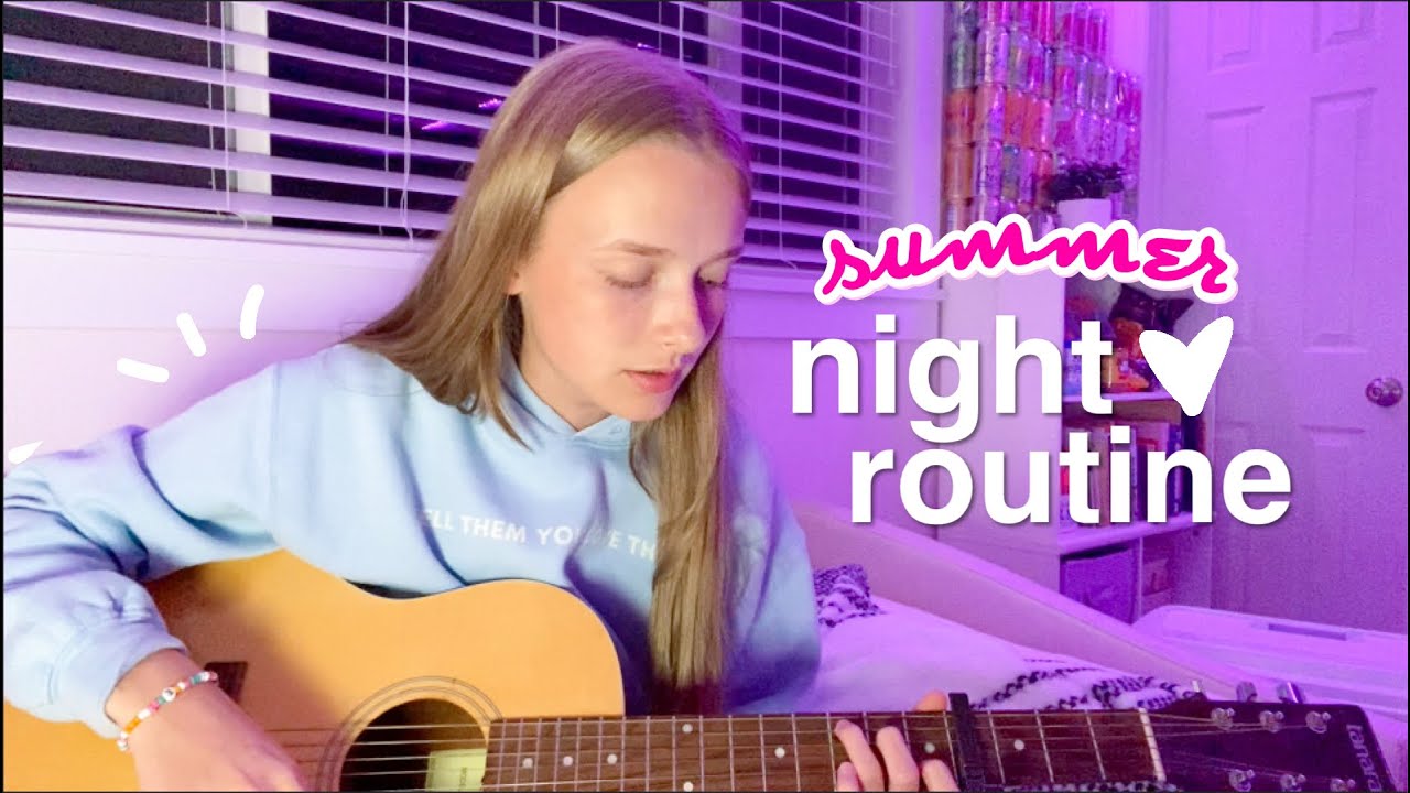 my REAL summer night routine *productive*