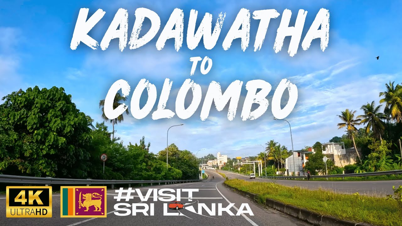 Driving from Kadawatha to Colombo | Weekend Morning Journey via A1 Road #visitsrilanka 🇱🇰
