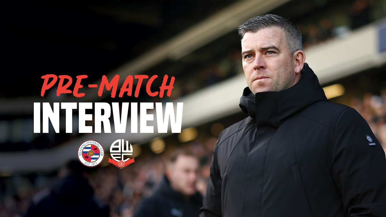STEVEN SCHUMACHER | Head Coach previews Reading away
