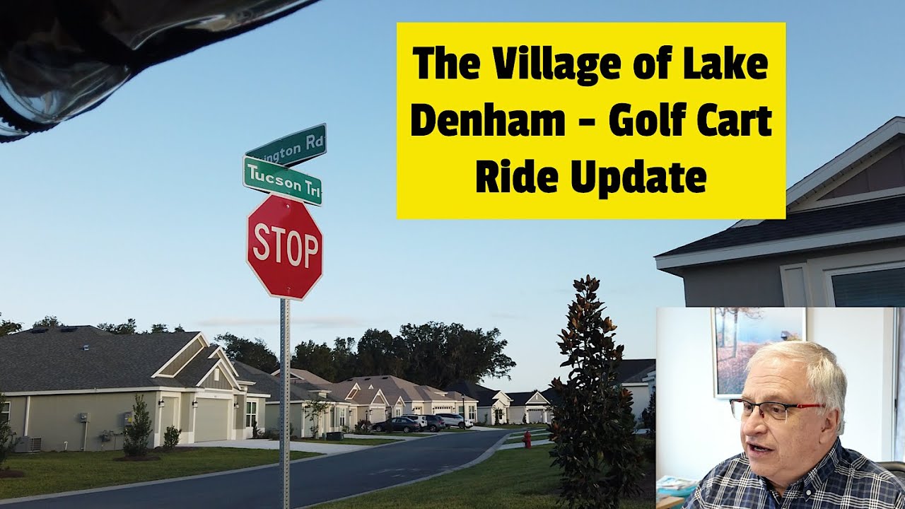 Lake Denham Construction in the Villages - almost done