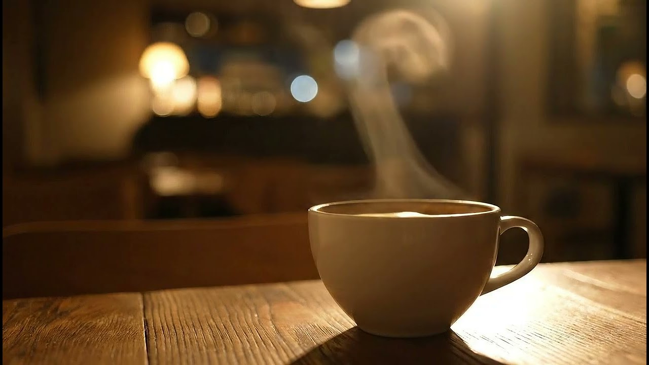 Calm Midnight Cafe Jazz 🌙 Soft Background Music for Deep Sleep (3 Hours)