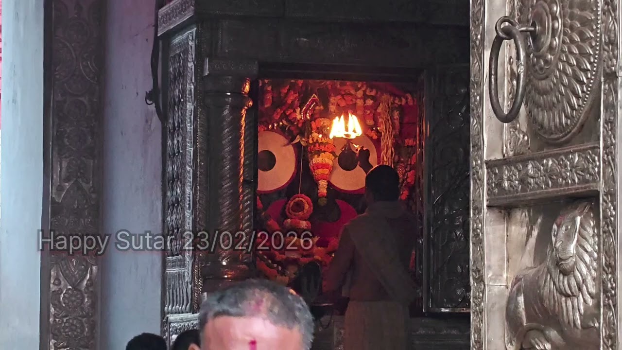 Shri Patitapaban Mangala Alati Darshan In Puri 🙏 Dt:23/02/2026 #puri #jagannath #aarti 