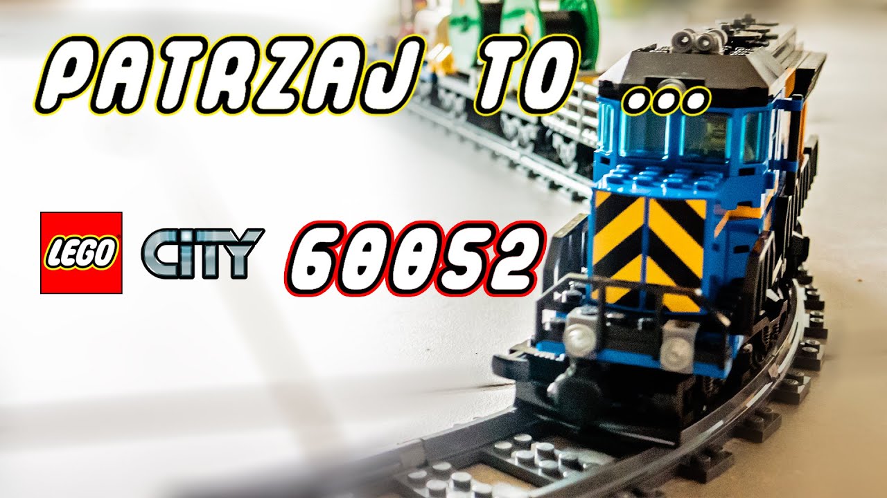 Recenzja klock&oacute;w Lego City 60052 Pociąg Towarowy (Cargo Train 2014)