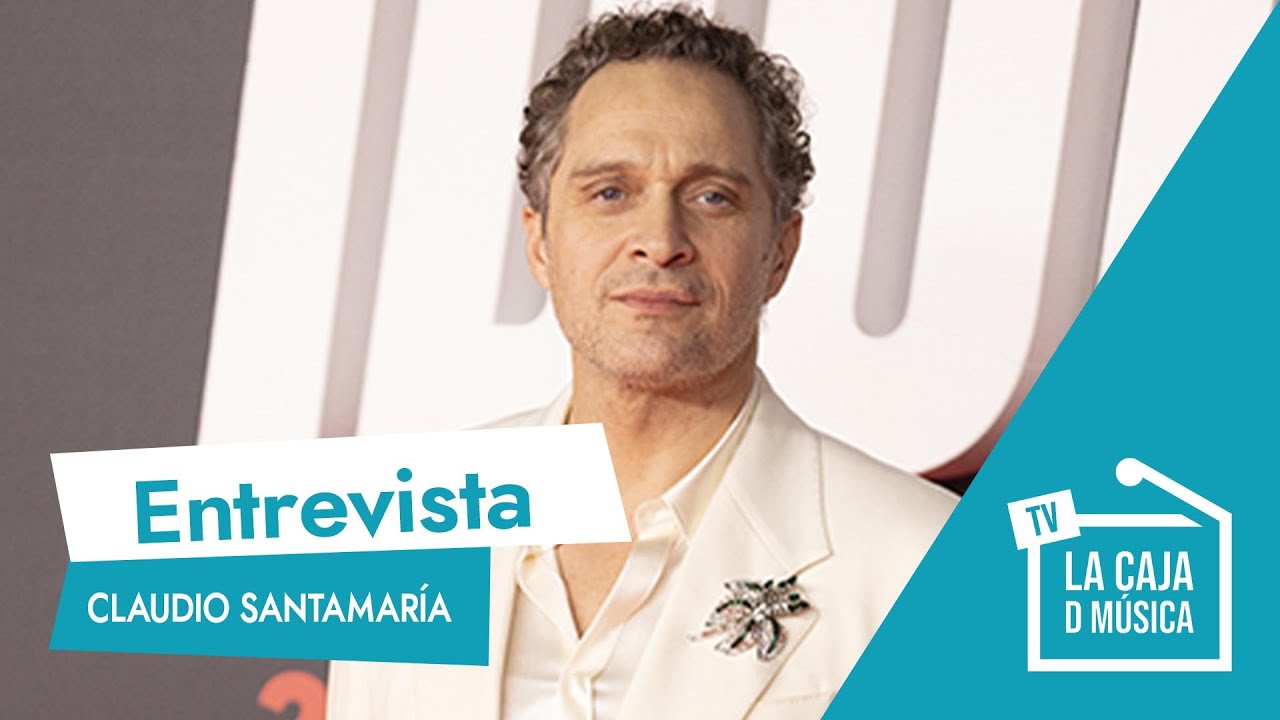 CLAUDIO SANTAMARÍA presenta "ÍDOLOS": "Con ÓSCAR CASAS la QUÍMICA fluyó desde el primer día"