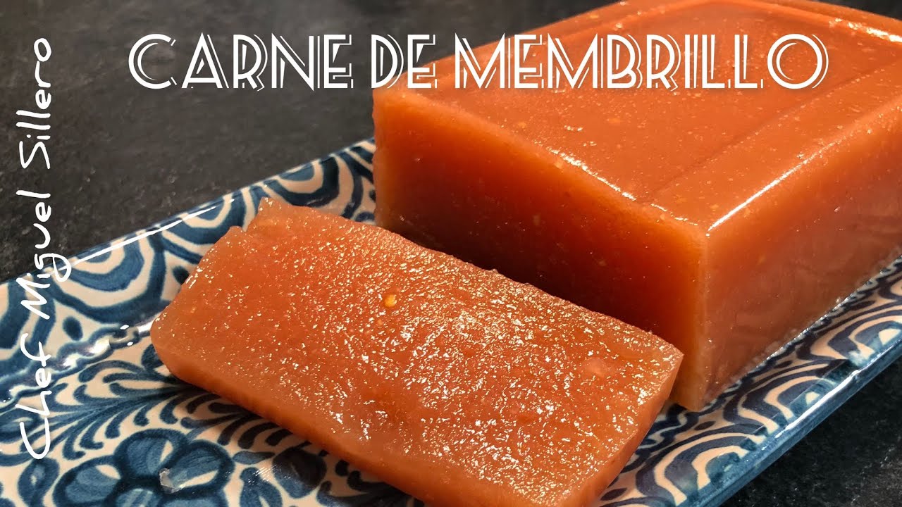 Carne de membrillo en olla express. Cocina tradicional