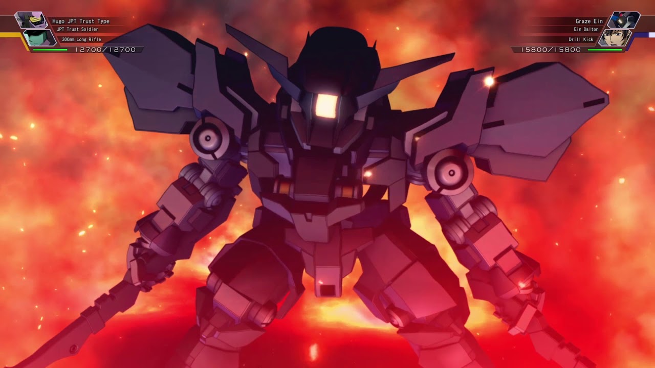 SD Gundam G-Generation Cross Rays - Graze Ein All Animations