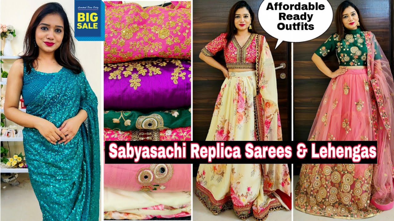 🌹Ethnic Plus Affordable Lehenga & Saree| Wedding & Party Outfit Collection|Online Shopping Haul 🌹