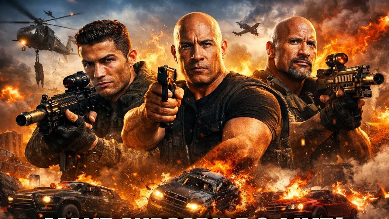 Flim Ronaldo vs Dominic Toretto & The Rock | Epic Action Movie Trailer (2027)