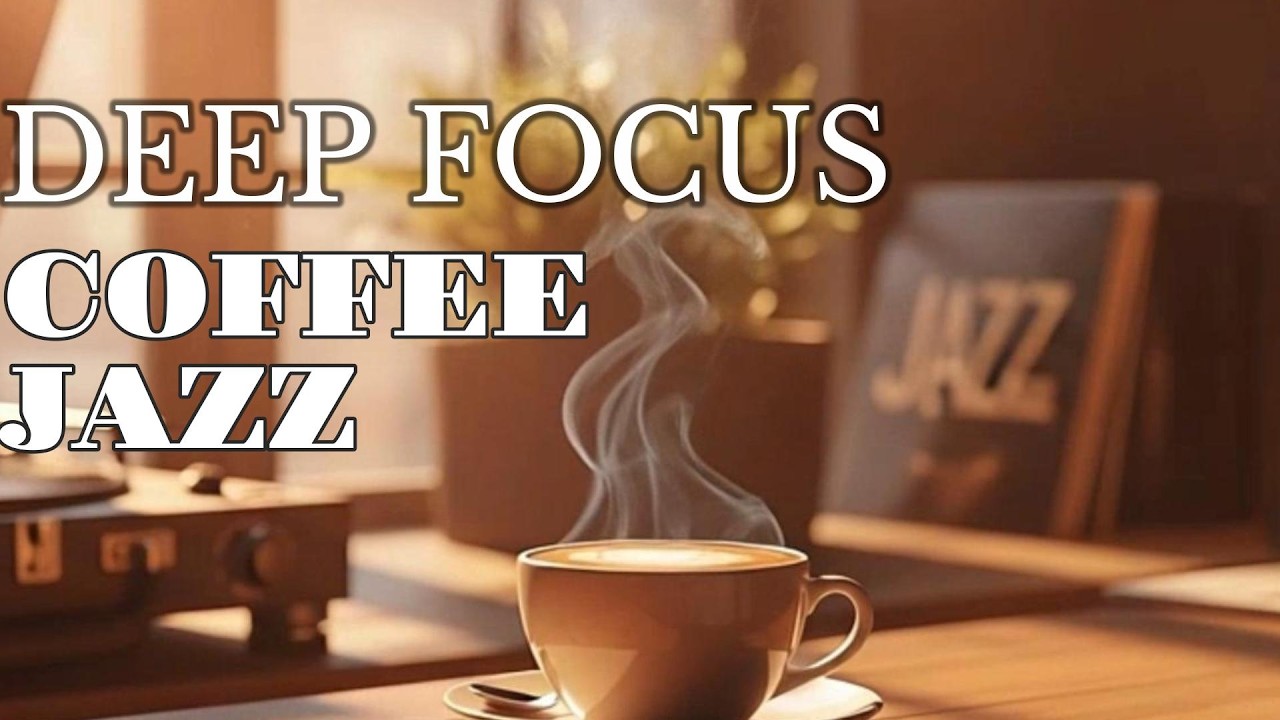 🔴 LIVE Now 24/7 – Smooth Jazz Coffee Shop ☕ Calm Background Music All Day