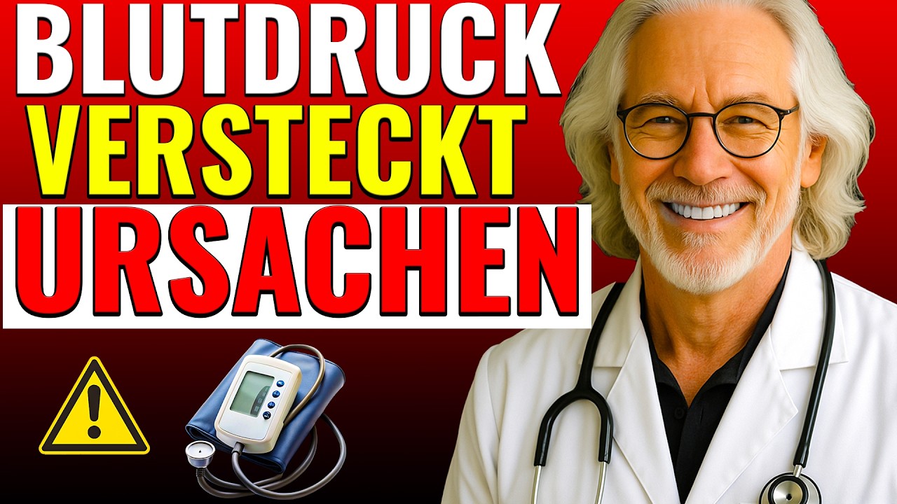 Die 5 VERSTECKTEN Ursachen für hohen Blutdruck (Ihr Arzt sagt es Ihnen nicht)
