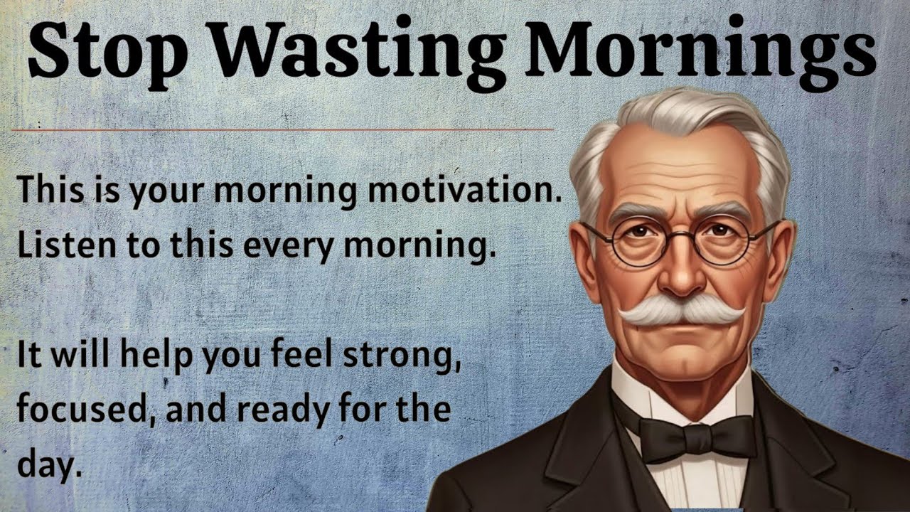 Listen This Every Morning || Morning Motivational Video 🔥 || Improve Your English Fluency ✅️.