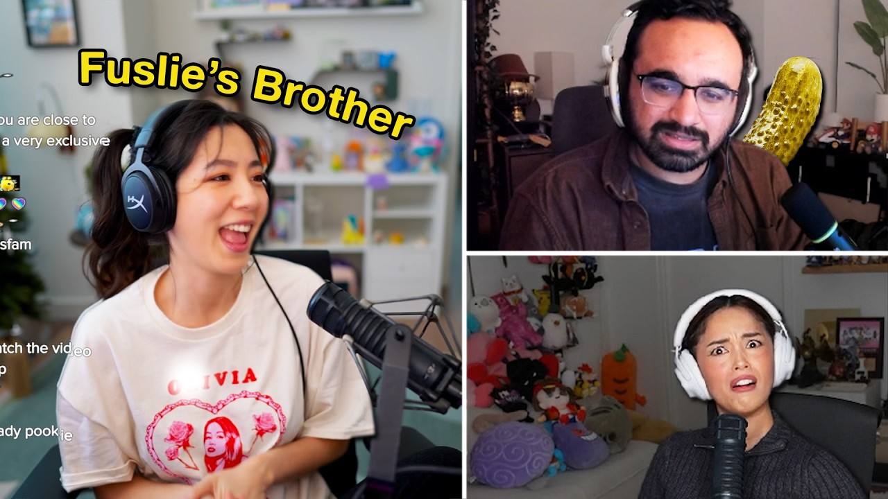 Fuslie tells how she NEVER talked to her BROTHER (Multi-Cam Edit)