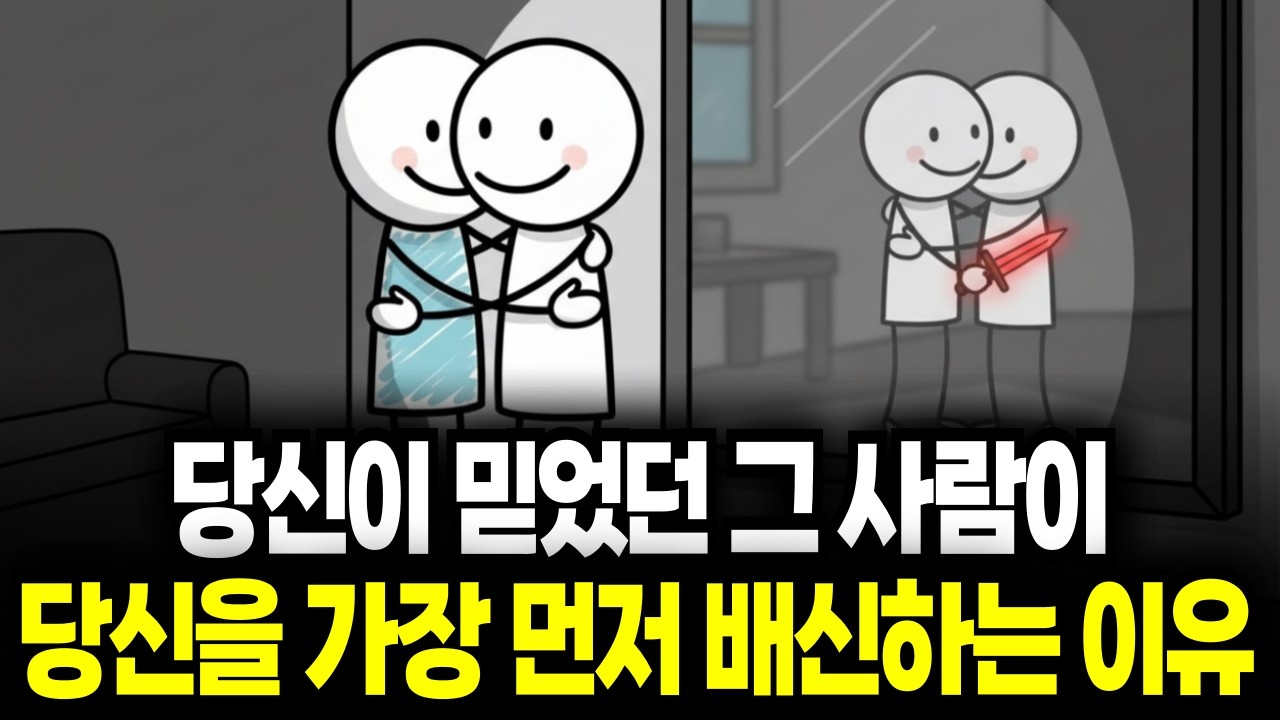 아무리 친해도 속얘기 하면 안 되는 이유, 가까운 사람이 제일 무섭습니다