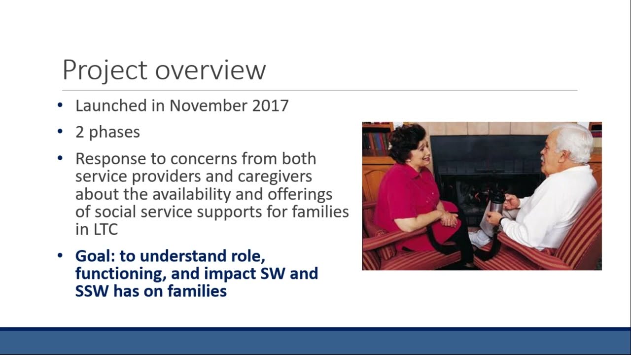 Supporting Families in Long Term Care: Exploring Family and Staff Perspectives