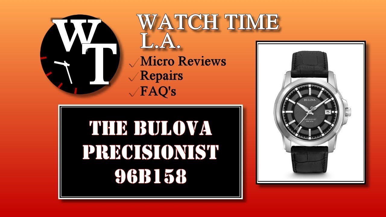 Полный обзор Bulova Precisionist 96B158