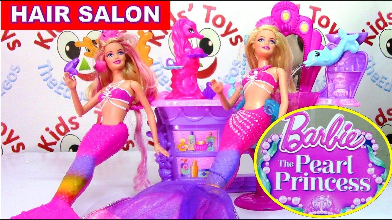 Barbie the Pearl Princess Hair Salon Barbie Doll Collection