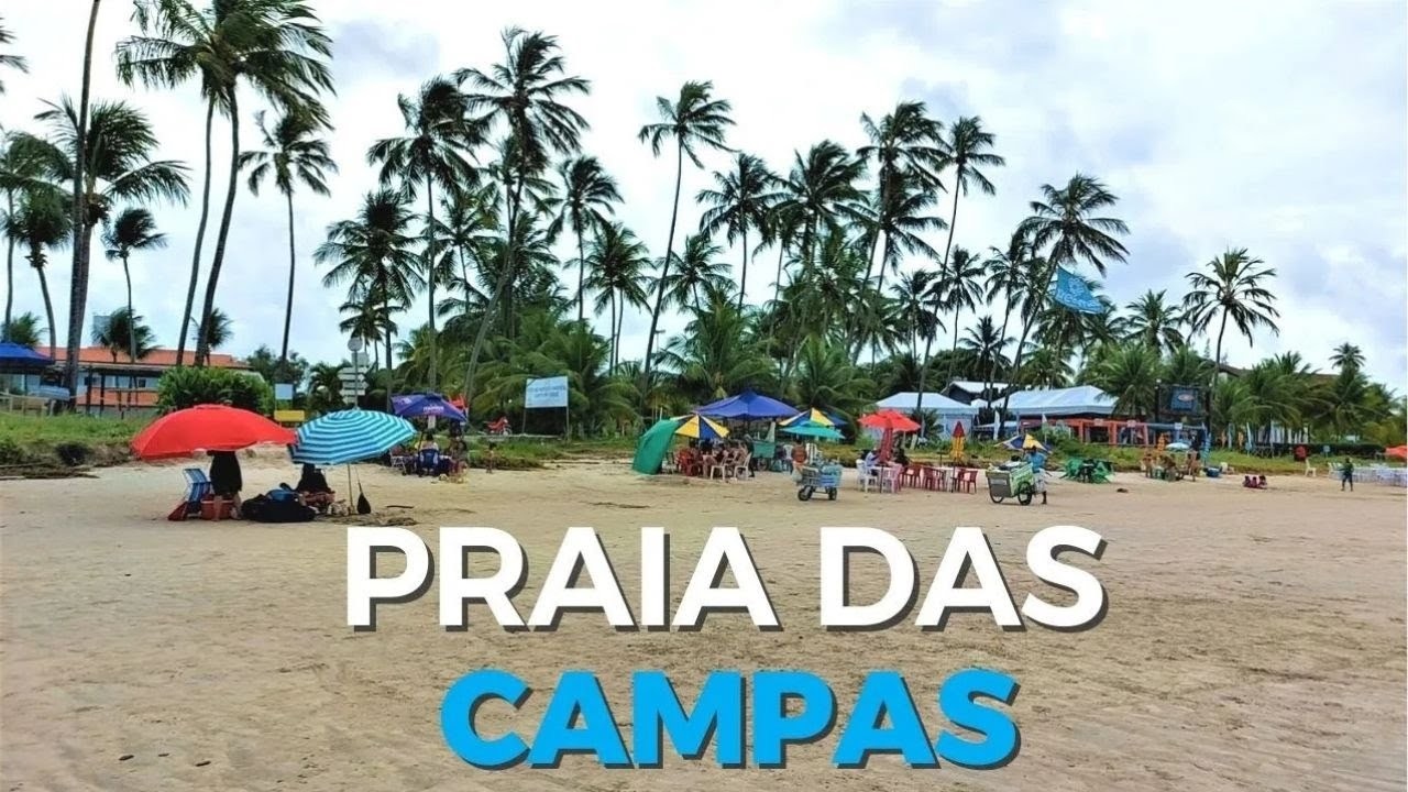 Como é a Praia das Campas na cidade de Tamandaré PE