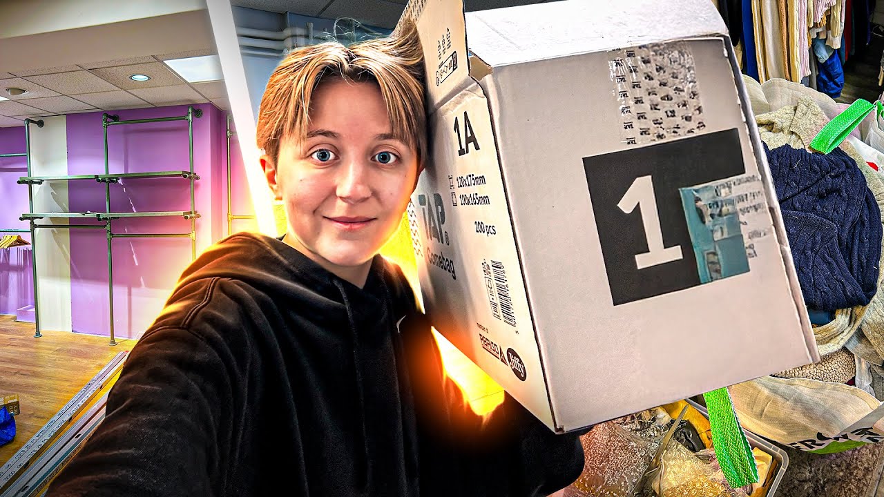 2 semaines avec une vendeuse Vinted qui va ouvrir sa boutique ; fin des travaux, déménagement..