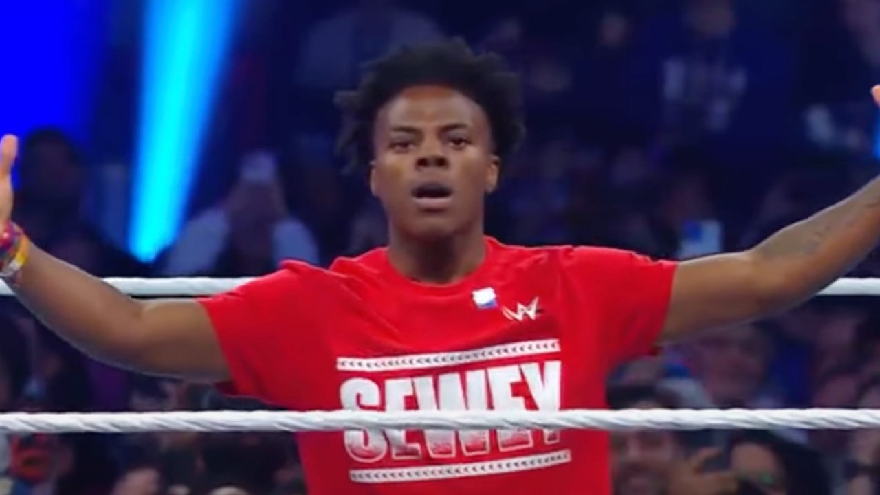 IShowSpeed enters Royal Rumble but is quickly eliminated by Bron Breakker | WWE on ESPN