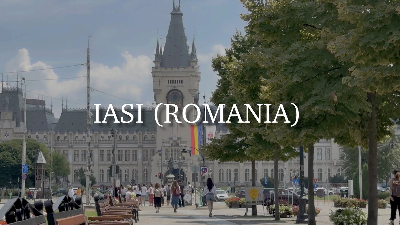 🇷🇴 Iași  (Romania) , 4K walking tour 🇷🇴