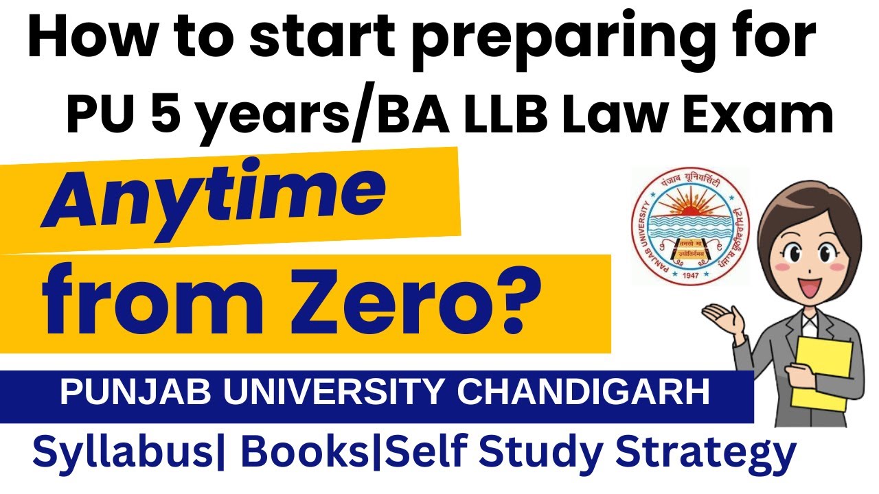 How to prepare PU BA LLB entrance exam 2025|All about Punjab University Chandigarh 5 years Law UILS