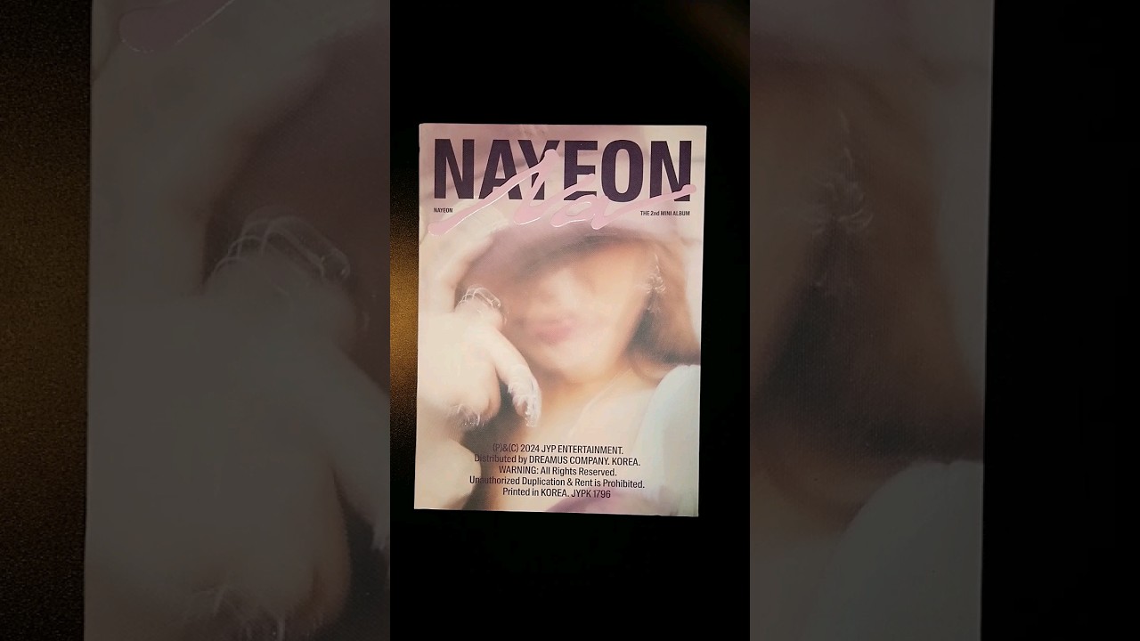 Nayeon- NA The 2nd Mini Album #twice #kpop #unboxing #nayeon #once #ABCD