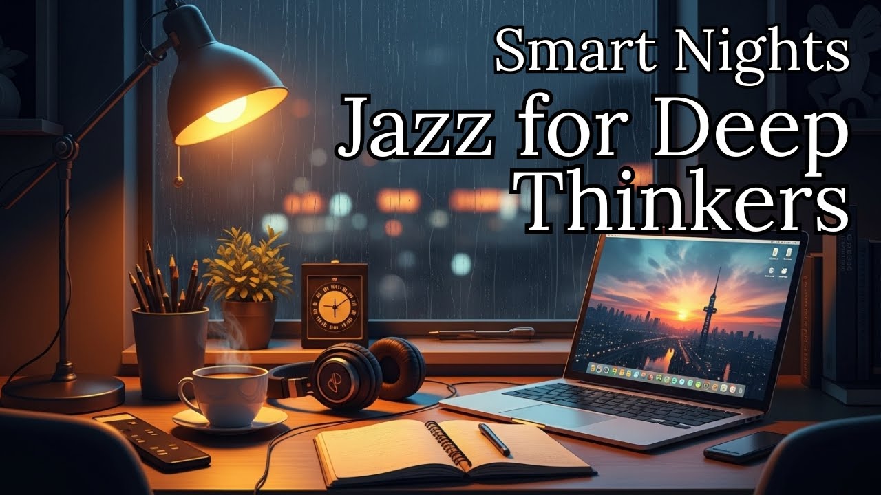 Smart Nights – Lofi Jazz for Deep Thinkers | Focus & Flow by Confy Echoes