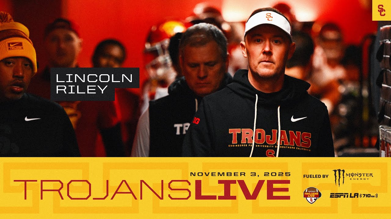 USC HC Lincoln Riley | Trojans Live 11.3.25