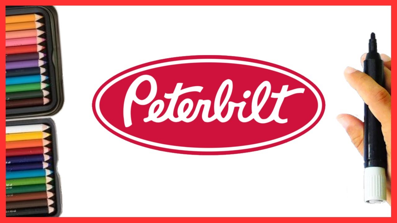 Peterbilt || Most Satisfying Logo Coloring Ever