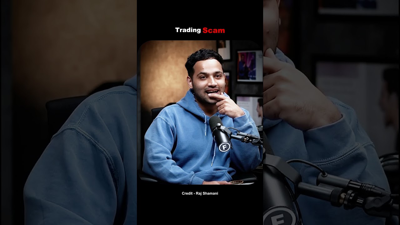 Trading Scams 😱🔥|| ft.@rajshamani  || #shorts #youtubeshorts #viral #trading #scam