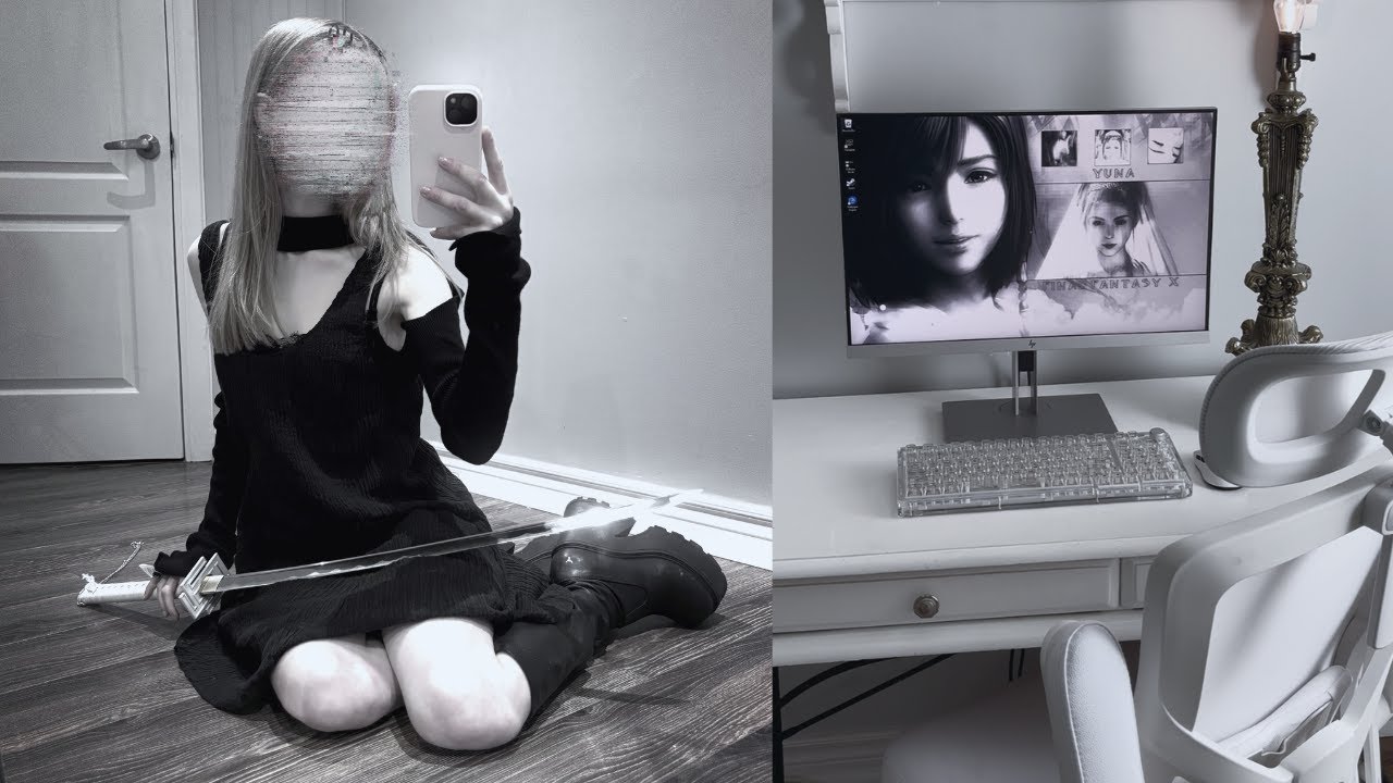 quiet life diaries: lots of sewing, new desk setup and video game shopping