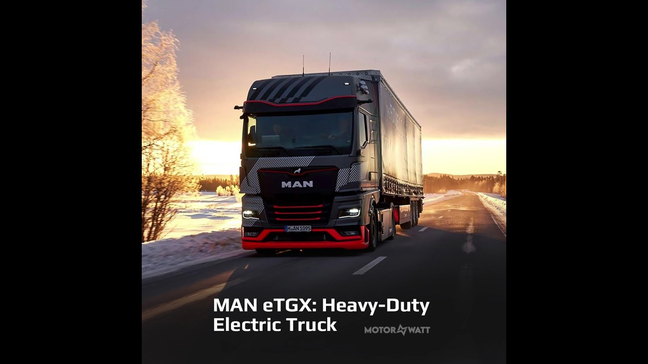 MAN eTGX Electric Truck