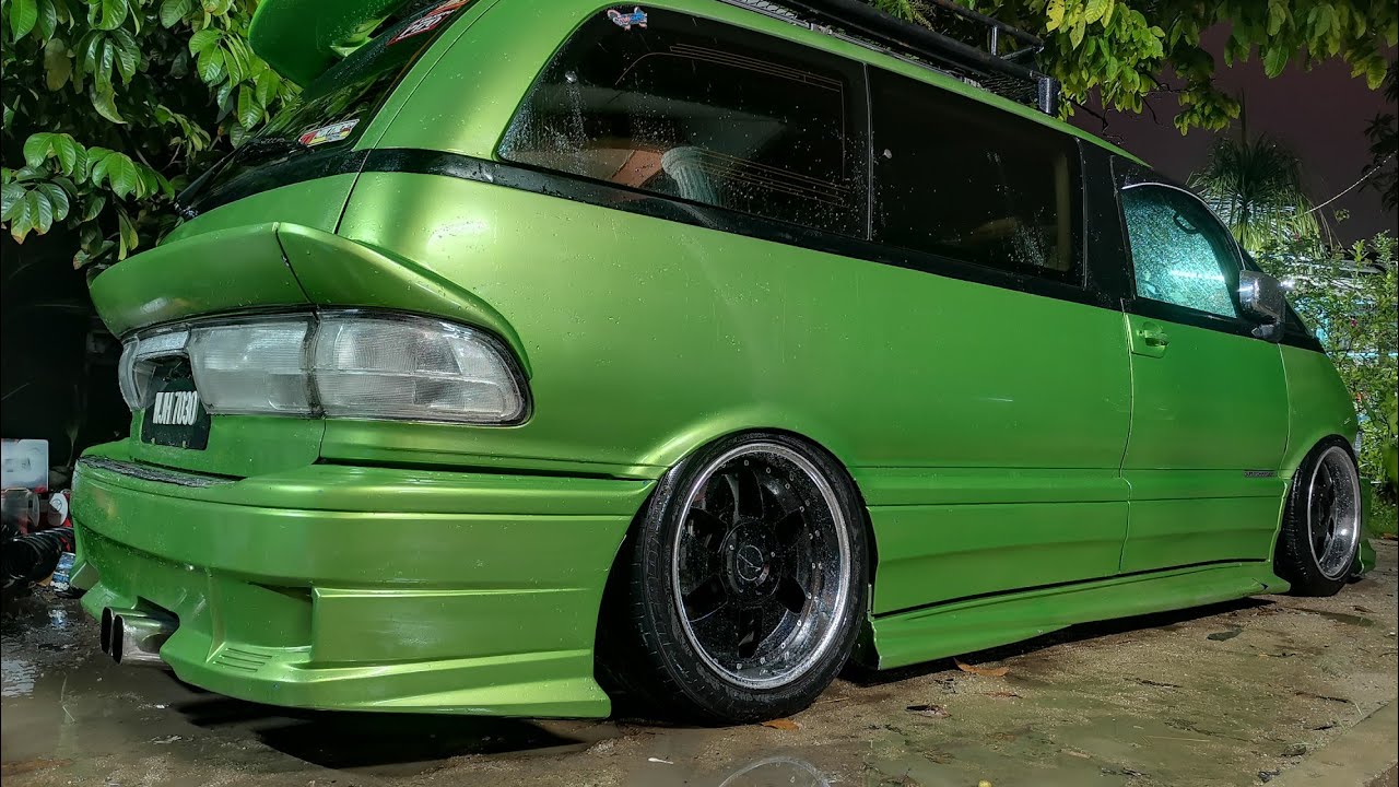Tukar Absorber Air Suspension Depan Estima TCR11 / 10 / 20 / 21