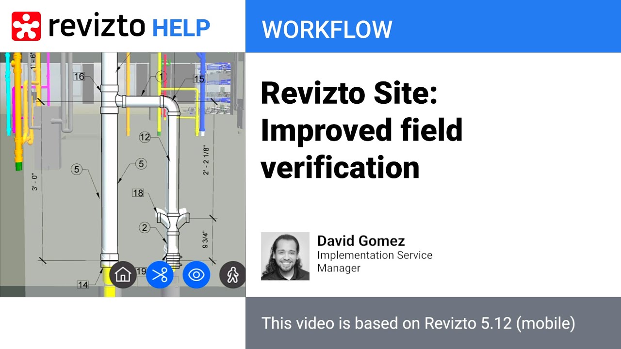 Revizto Site: Improved field verification