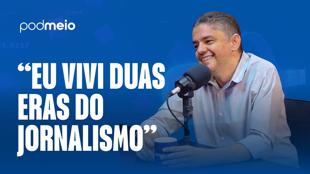 ESPECIAL 40 ANOS REDE MEIO NORTE: MARCOS MONTURIL CONTA TRAJET&Oacute;RIA NO JORNALISMO | PODMEIO