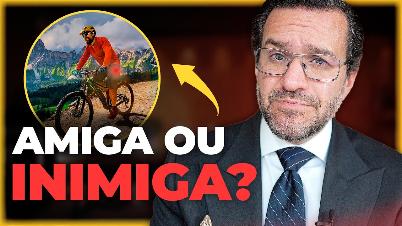 Quem tem ARTROSE no QUADRIL e/ou JOELHO pode andar de BICICLETA? Pode pedalar?