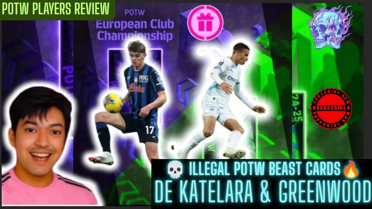 100 Rated POTW Card is ILLEGAl Greenwood & Chris vs De Ketelaere Gameplay🔥💥||efootball|| #potw #pes 
