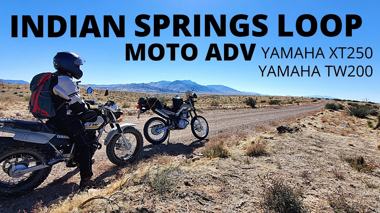 Indian Springs Loop Moto Adventure (Yamaha XT250 & TW200), Beaver Dam Wash Conservation Area, Utah