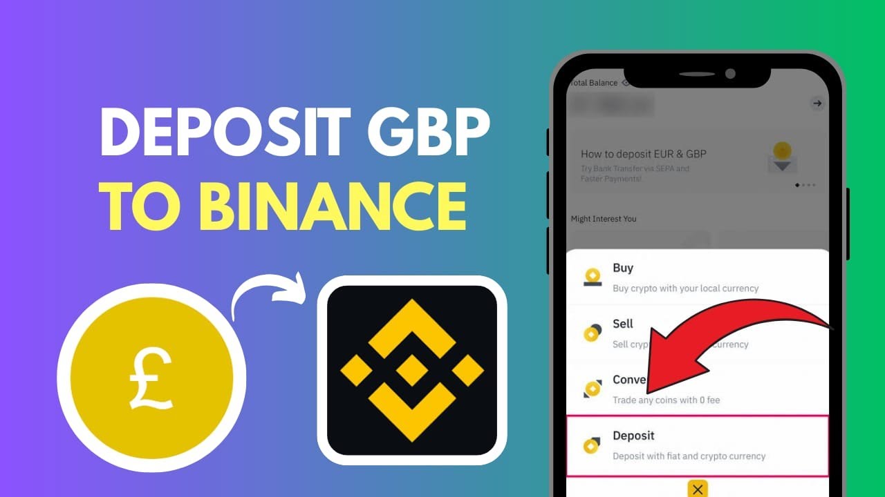 Как внести GBP на Binance через Faster Payments UK (краткое руководство)