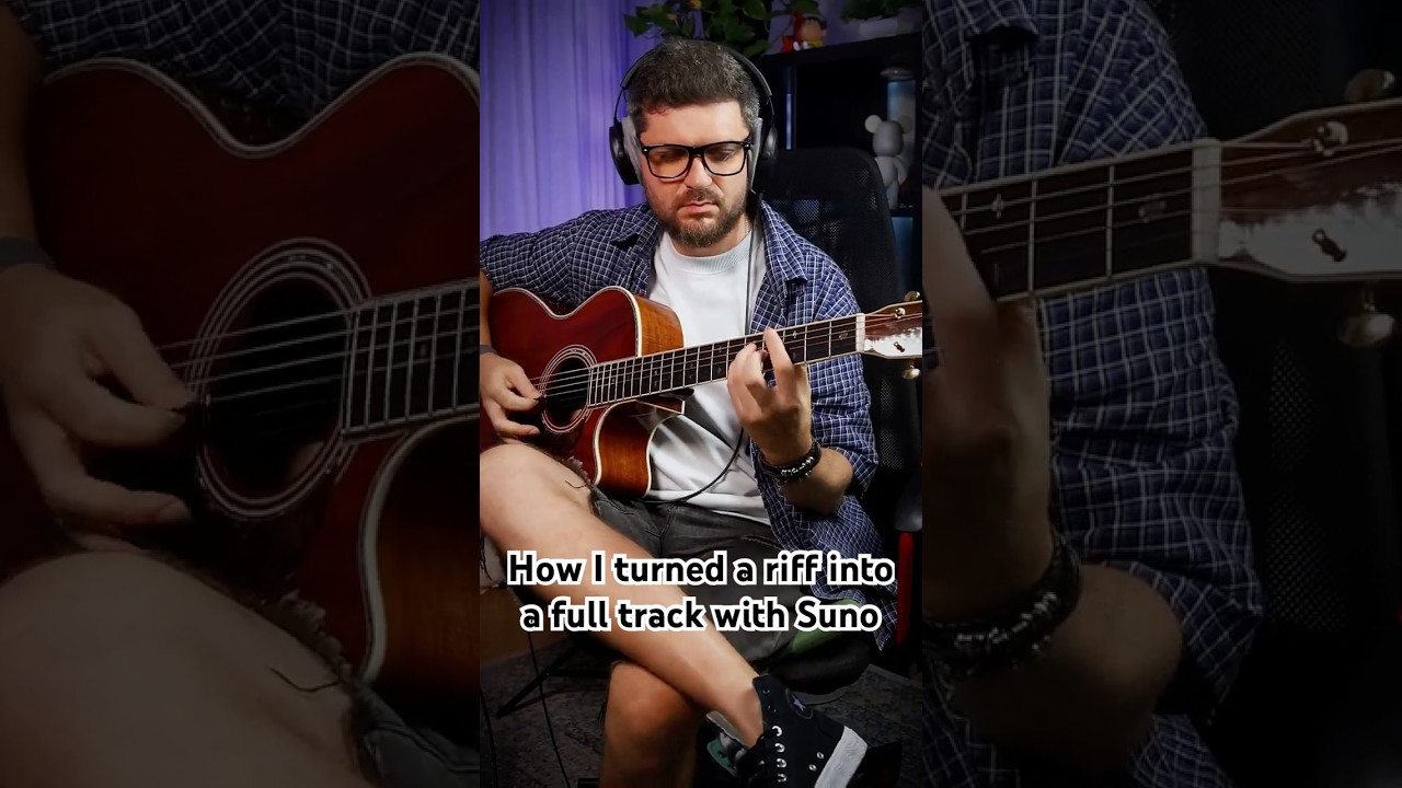 How I turned a riff into a full track with Suno