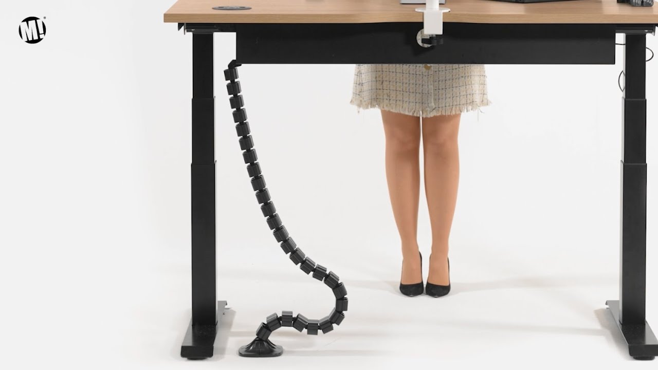 Magnetic Cable Management Spine - suitable for any desk or table