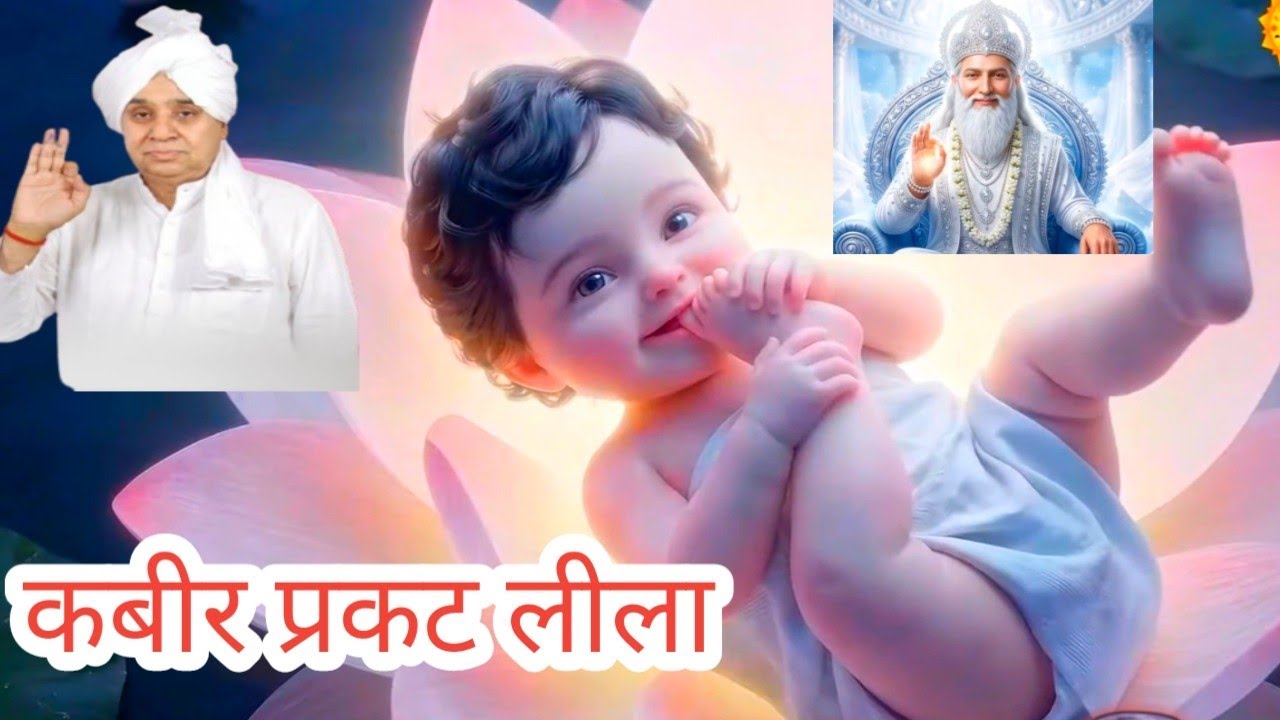 कबीर साहेब सतलोक से लहरतारा तालाब के कमल पर प्रकट हुए | कबीर प्रकट लीला #kabirsaheb 