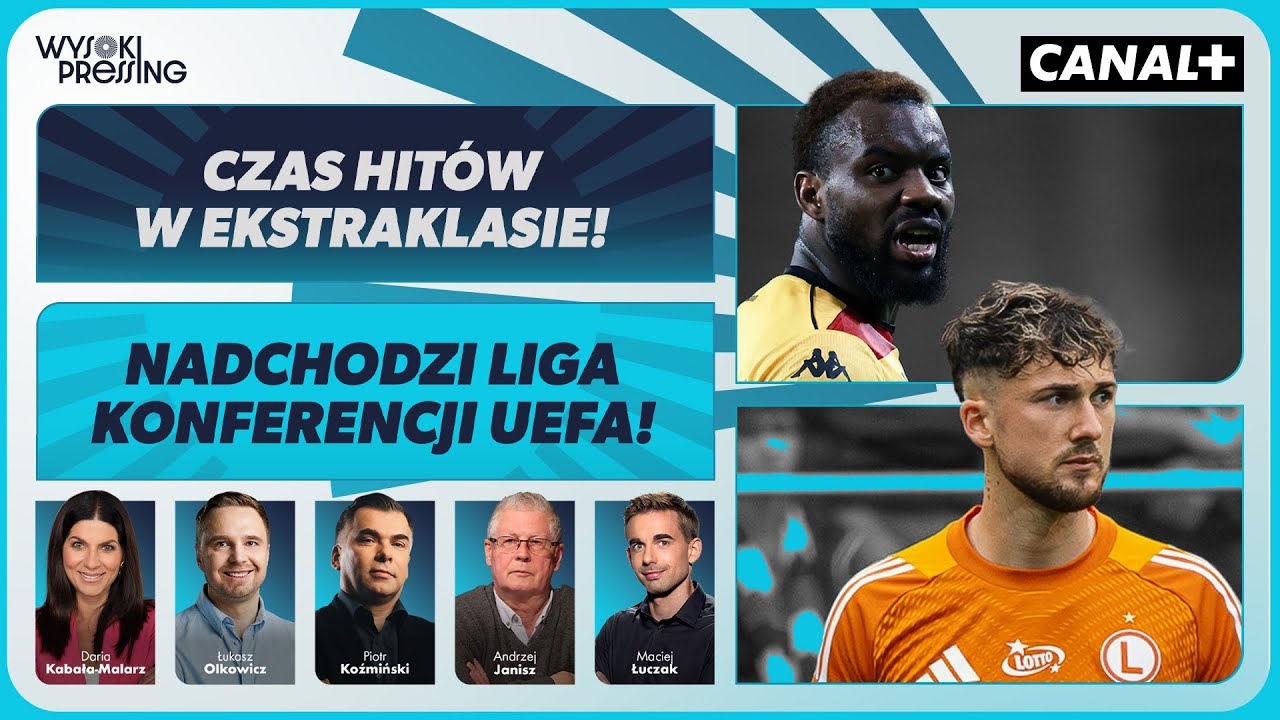 WIELKIE EMOCJE W EKSTRAKLASIE! RUSZA LIGA KONFERENCJI UEFA! | WYSOKI PRESSING