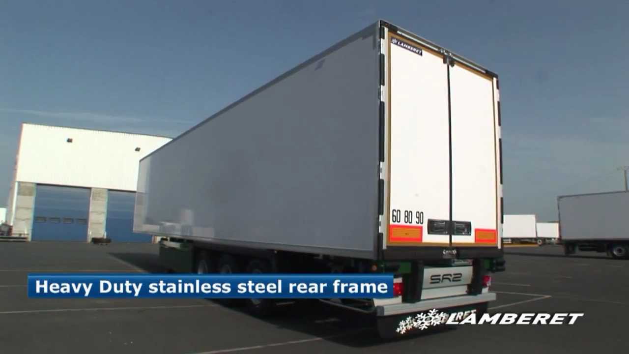 Lamberet - SR2 SuperDuplex - Refrigerated semitrailer with double deck load and SuperStable chassis