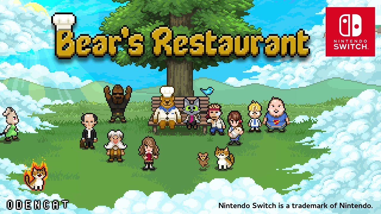 Odencat's Paradise Collection: Bear's Restaurant - Nintendo Switch - Trailer - Physical [LRG]