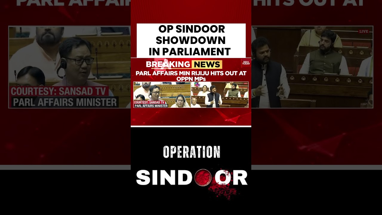 Operation Sindoor Showdown In Parliament Monsoon Session | India Today