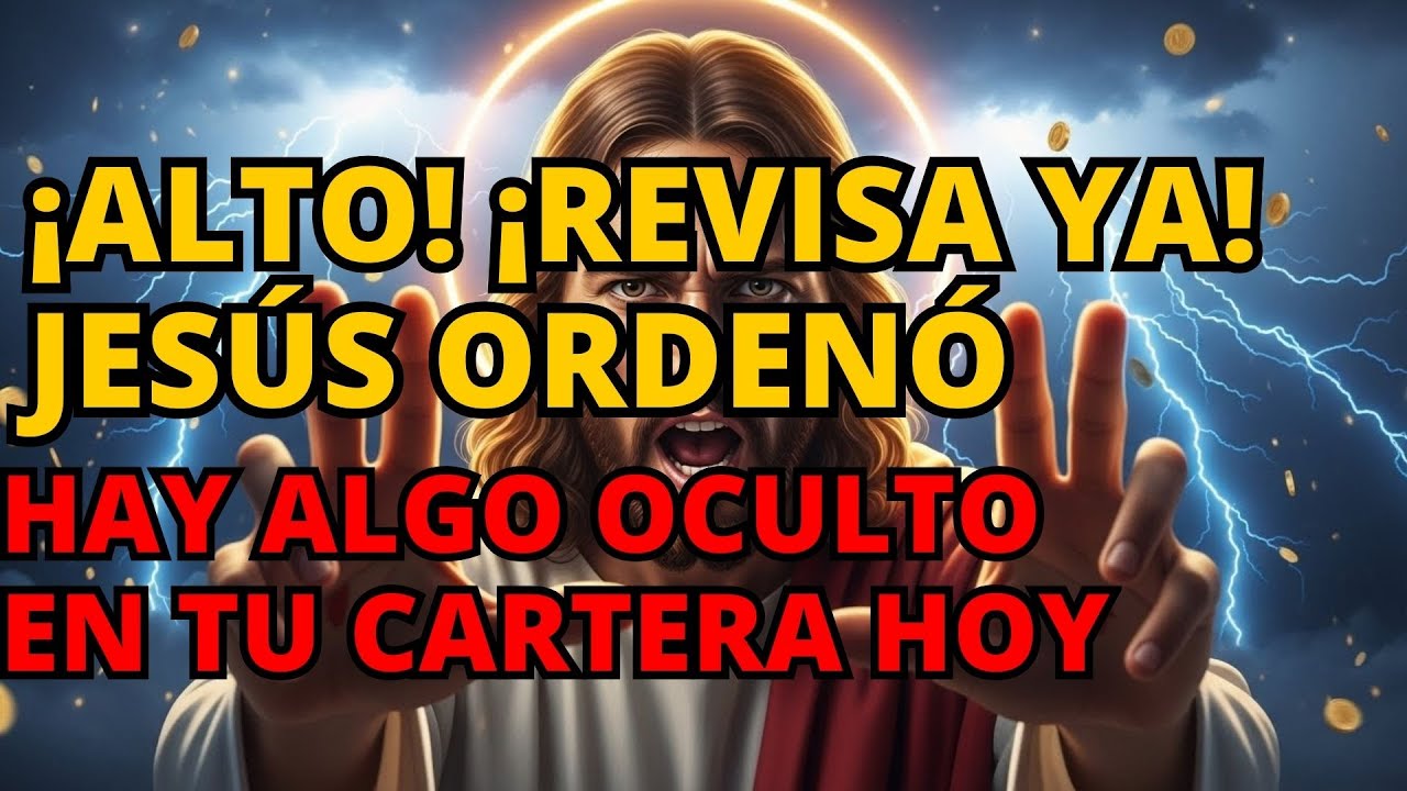 👉 JESÚS ORDENÓ: 