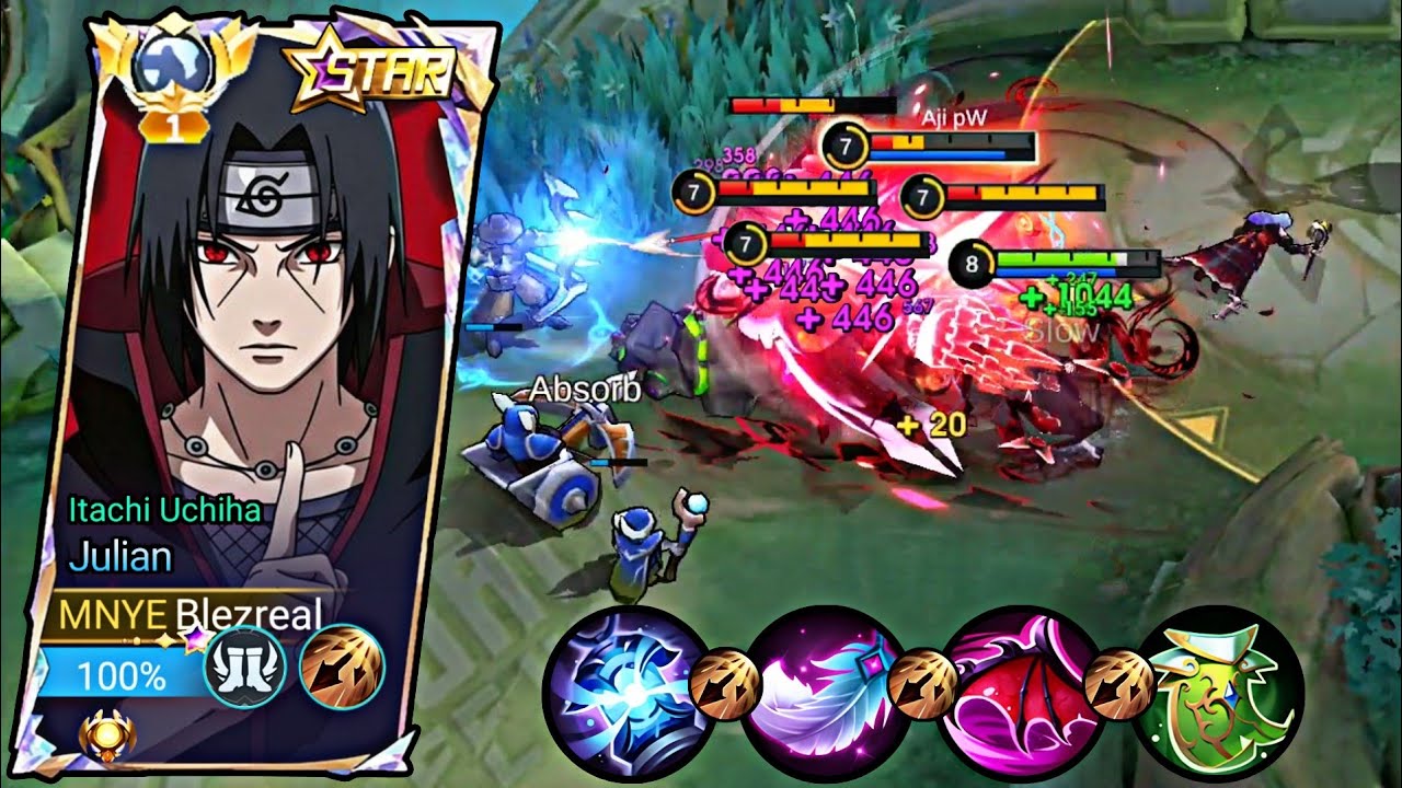 JULIAN NEW UPDATED BUILD & EMBLEM 2026!! 🔥GLOBAL JULIAN TRY SKIN ITACHI UCHIHA! (MustAbuse!) - MLBB