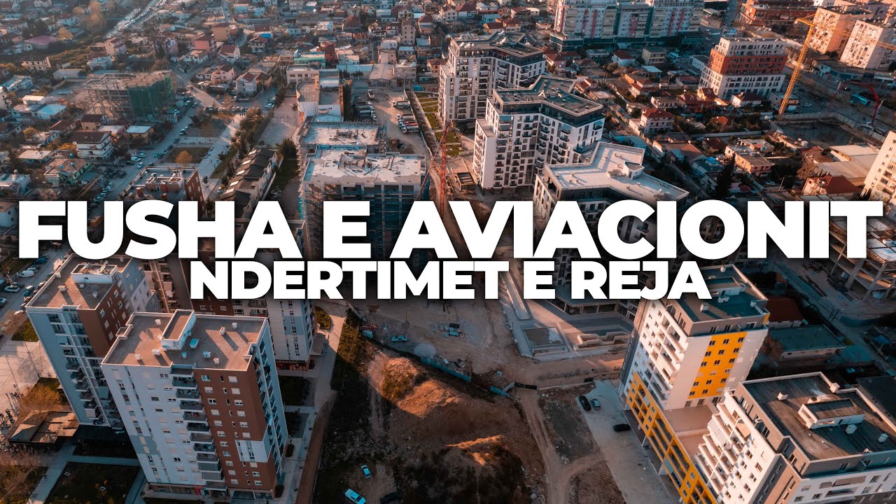 NDERTIMET TEK ISH-FUSHA E AVIACIONIT | 5K DRONE VIDEO, TIRANA 2023