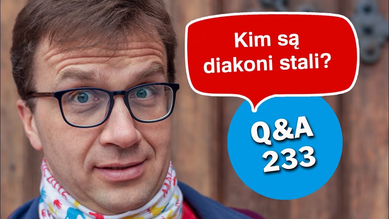 Kim są diakoni stali? [Q&A#233] Remi Recław SJ